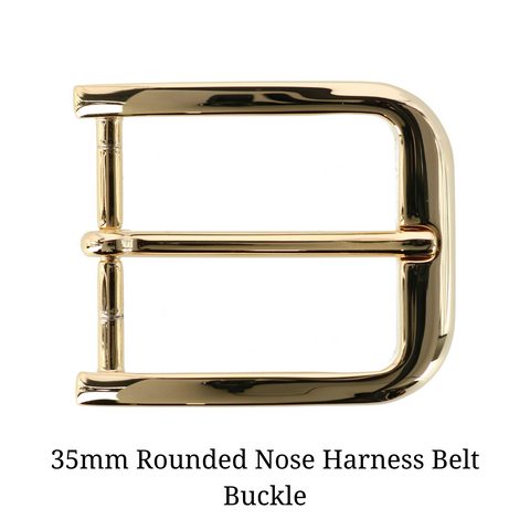 35mm Rounded Nose Harness Belt Buckle