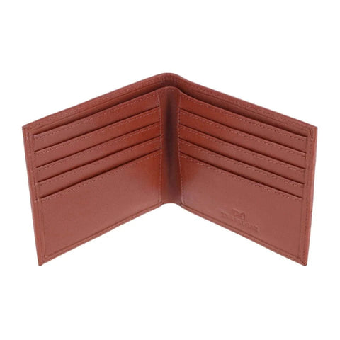 Sergio Genuine Leather 8-Slot Bi-Fold RFID Wallet