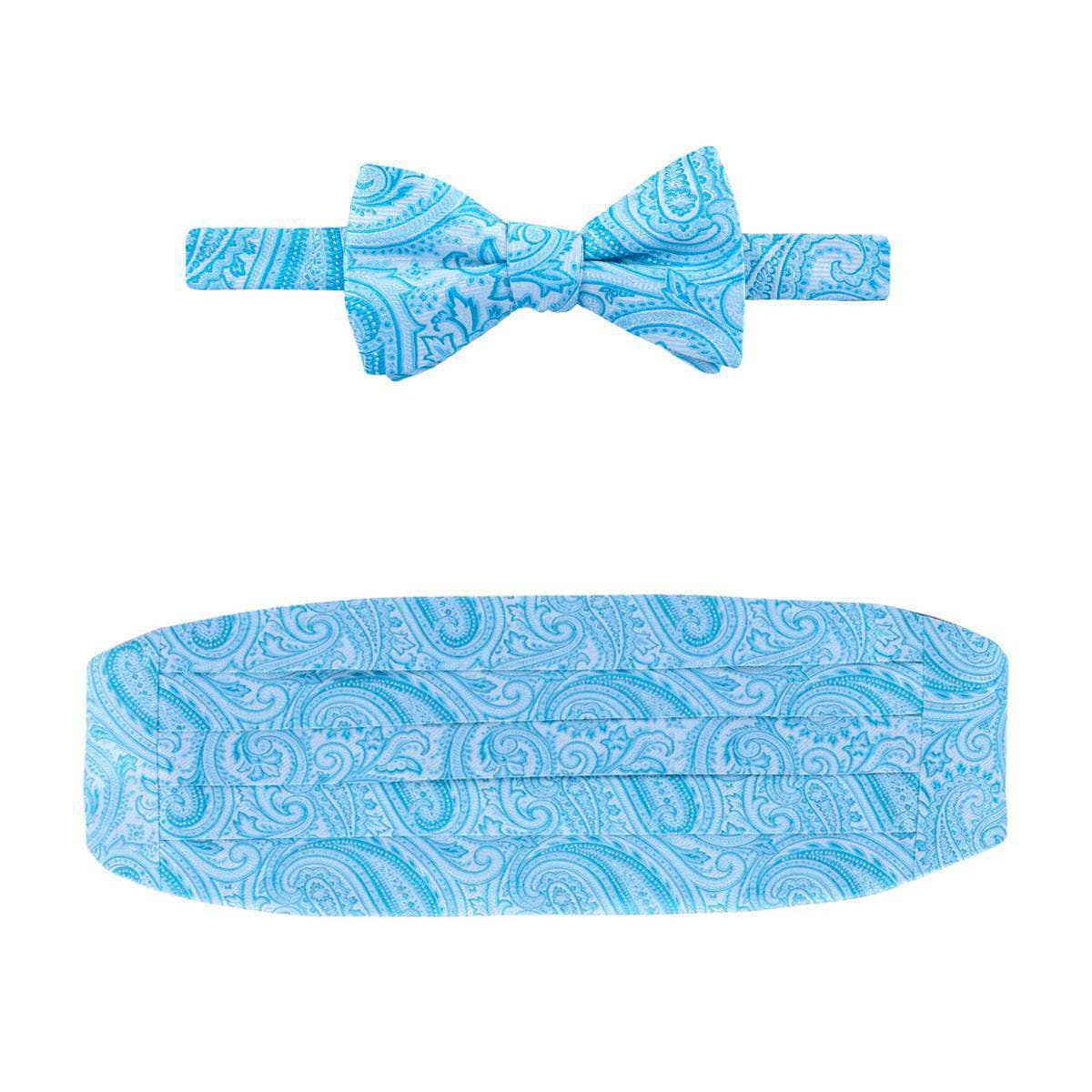 Sobee Paisley Cummerbund and Bow Tie Set