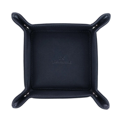 Carson Genuine Leather Snap Valet Tray