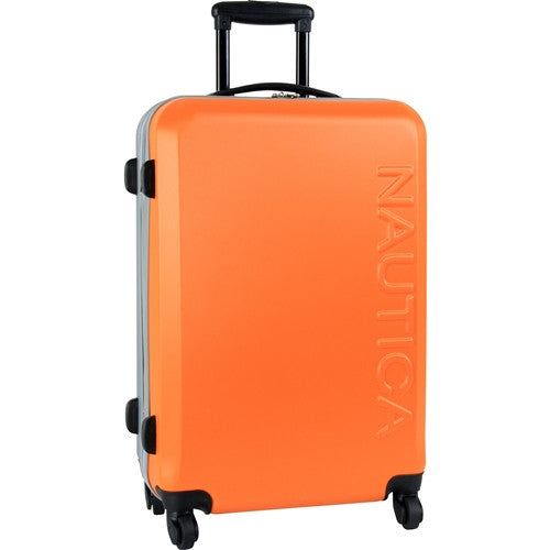 orange suitcase