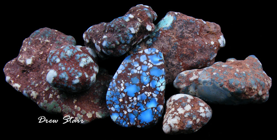 Golden Hill Turquoise rough