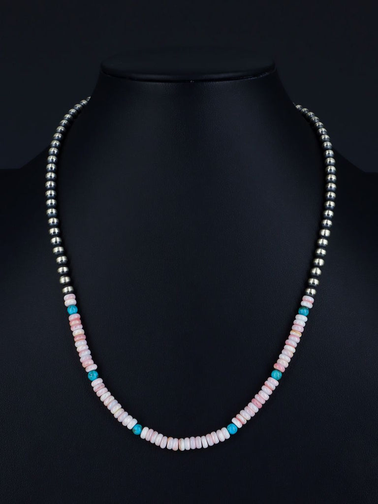 Navajo Triple Strand Fine Turquoise Sterling Silver Beaded Necklace -  Yourgreatfinds