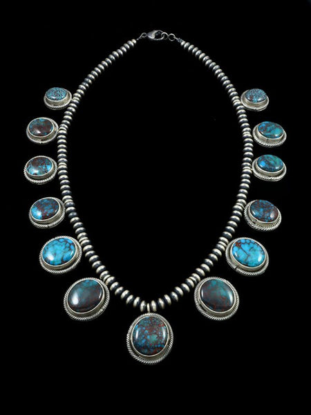 Native American Jewelry Egyptian Turquoise Necklace