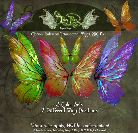 Clarion Painted Fairy Wings Overlays Png Files To Edit Fancy Fairy Wings Things