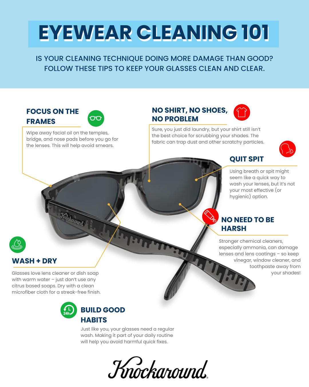 Keeping Your Eyeglasses Clean [Tips]