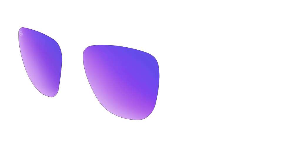 Knockaround Premiums - Custom Lens - Purple POLARIZED