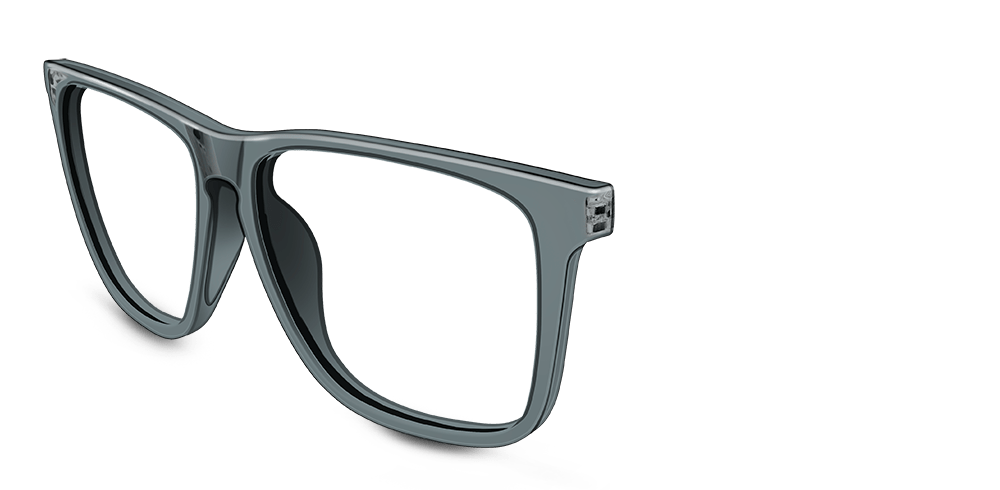 Knockaround Fast Lanes - Custom Front - Clear Grey