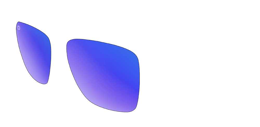 Knockaround Fast Lanes - Custom Lens - Moonshine POLARIZED