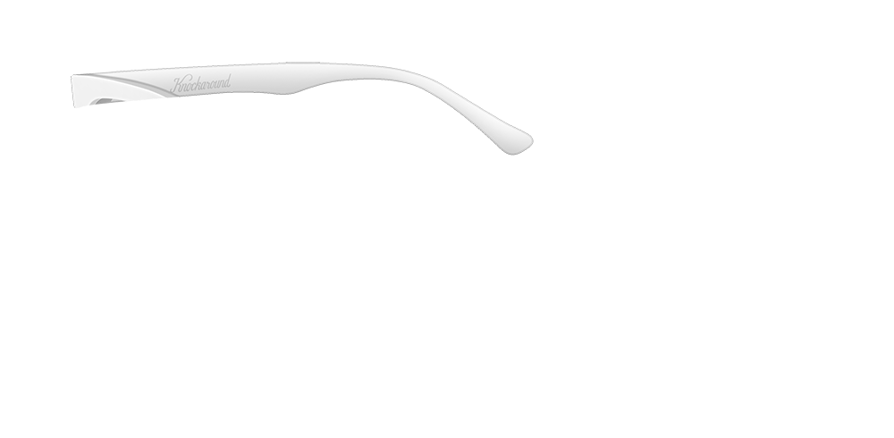 Knockaround Paso Robles - Custom Arm - Matte White