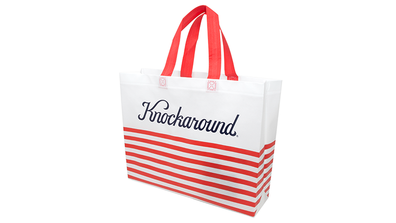 Knockaround Tote Bag - Red Striped