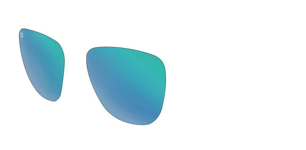 Knockaround Premiums - Custom Lens - Green Moonshine POLARIZED