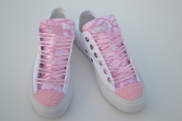 converse soft pink