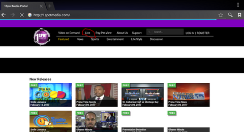 Can you get live streaming of TVJ's TV programs online?