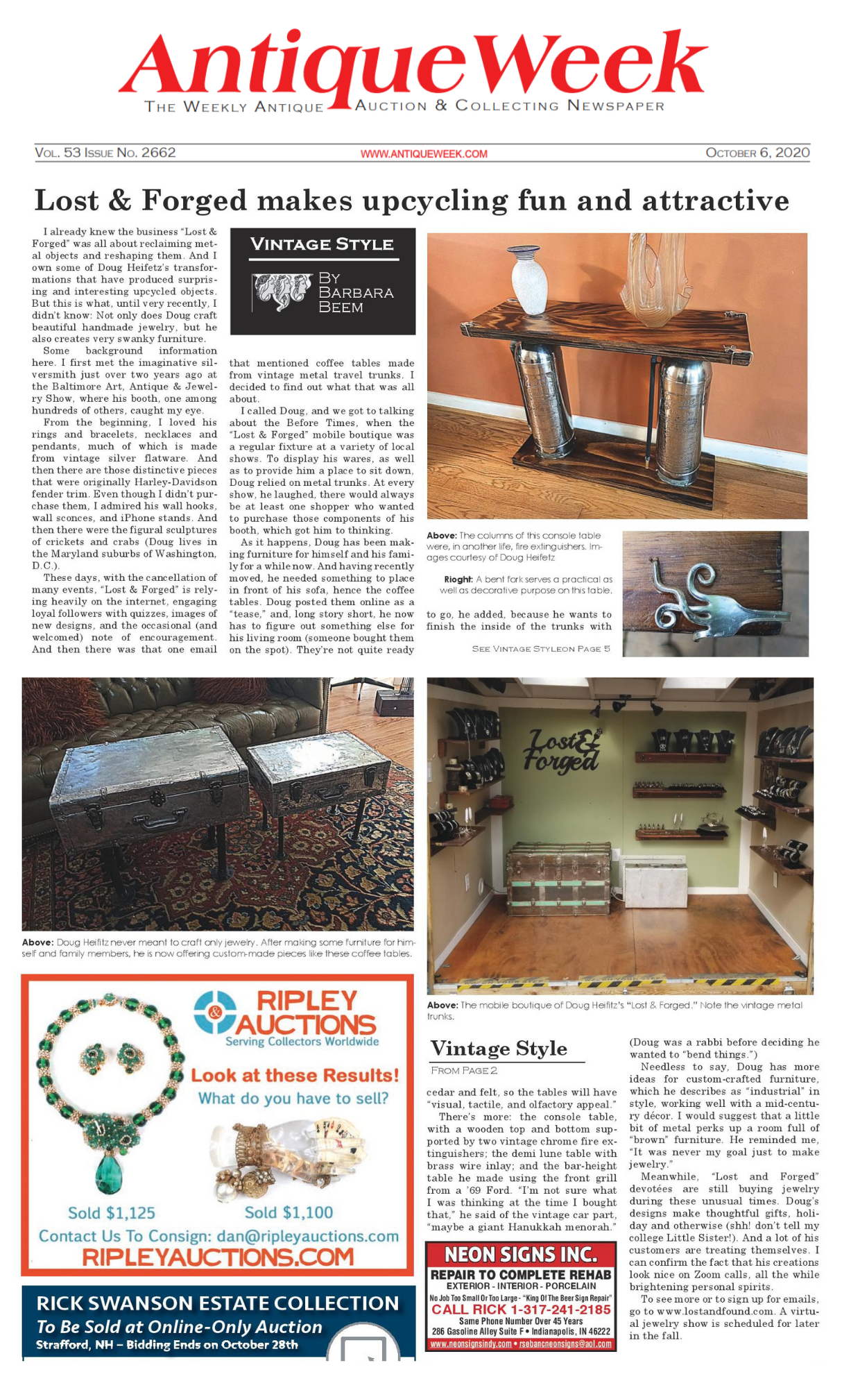 Antique Week Column