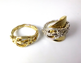 Gold Spoon Rings