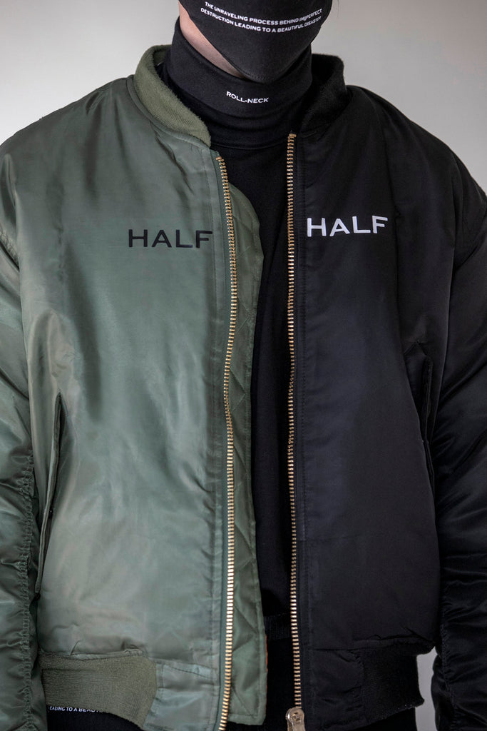 half jacket white