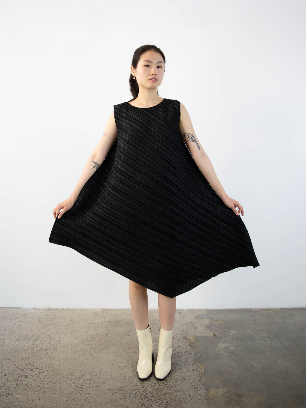 Wrapping Dress - Black