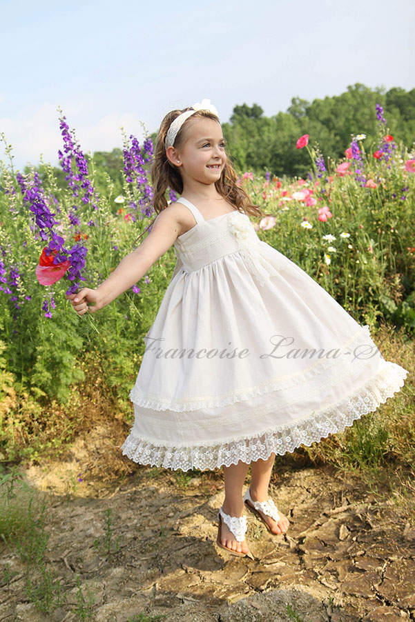 Young Woman in White Dress Standing in Water | Fashion, Commercial, Fine  Art Stock Photo Archive