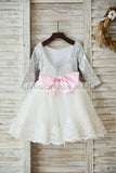 21 Lace and Vintage Flower Girls Dresses Ideas for a Country Wedding