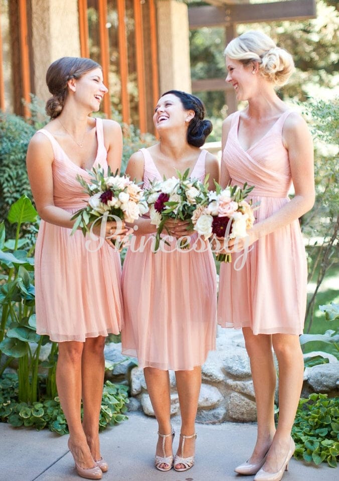 Short bridesmaid dress