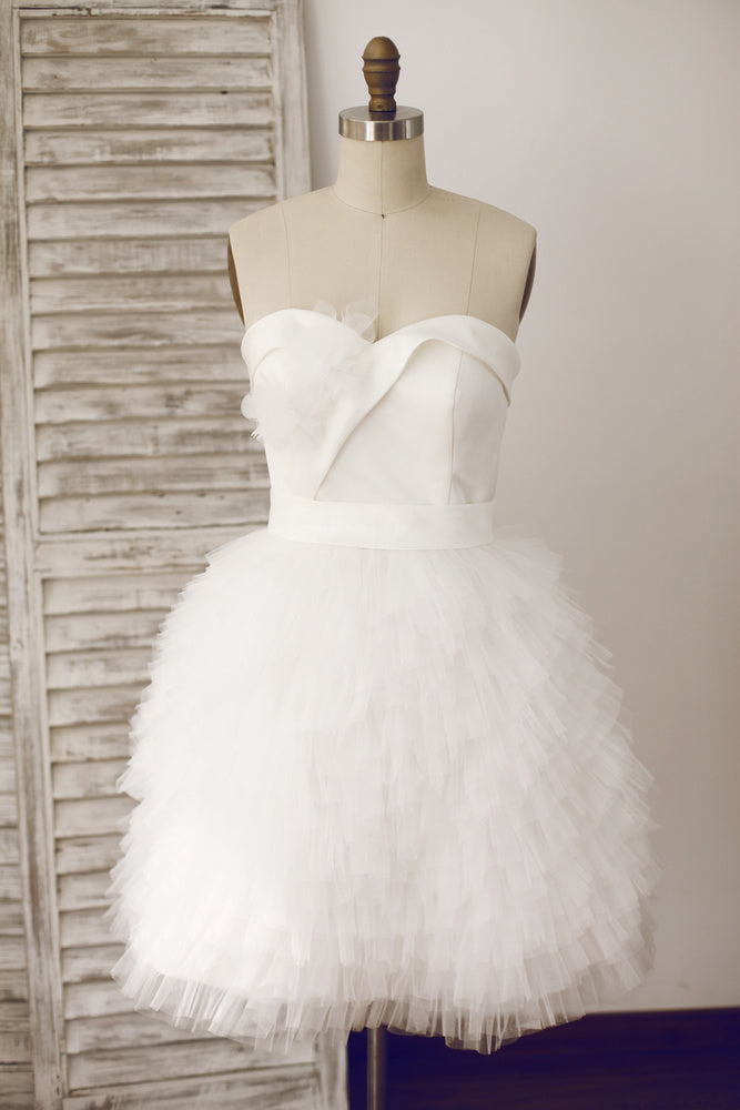 short wedding dress