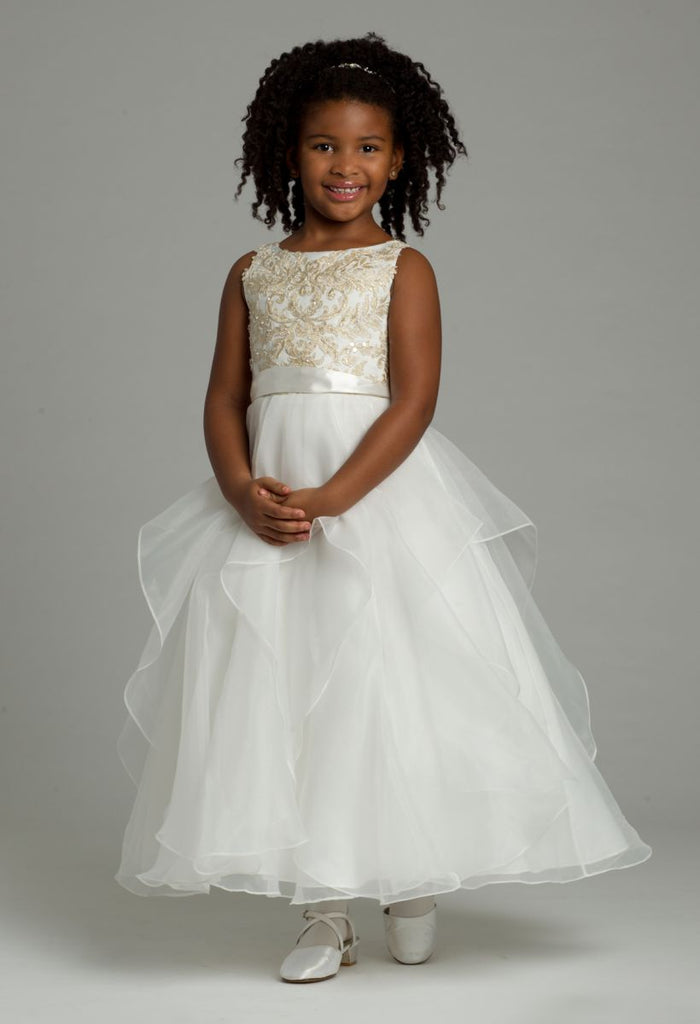 beautiful flower girl dress