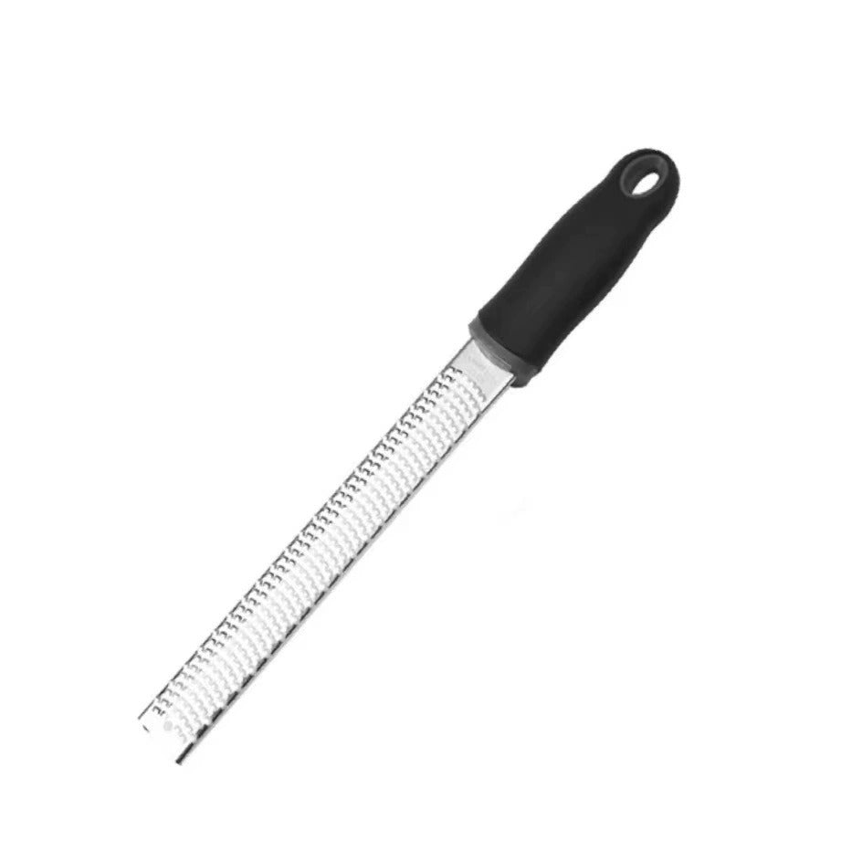 Stainless Steel Cheese Grater Lemon Citrus Zester Sharp Blade Ginger Grating Scraping Tool with Cover