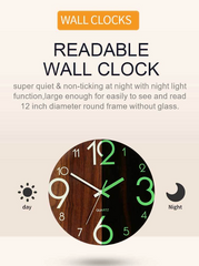 Luminous Designer Wall Clock