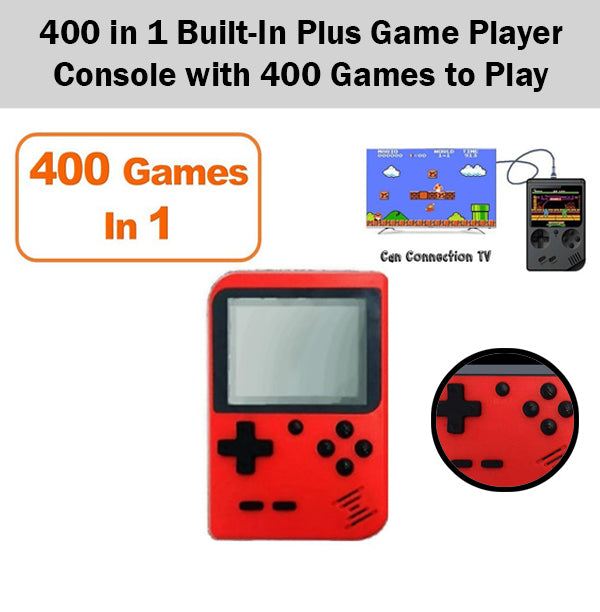 400 in 1 portable retro mini handheld game console