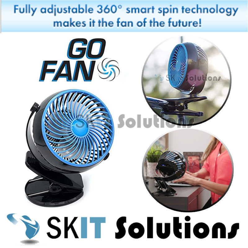 rechargeable pram fan