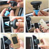 Magnetic Air Vent Mount Phone Holder Magnet Android iPhone IOS Samsung Phone