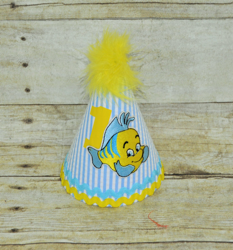 Flounder Party Hat Little Mermaid Party Hat Under The Sea Cake