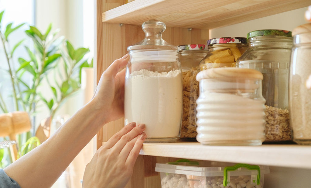 Flour Storage Header for Indoor Outdoors Baking Blog