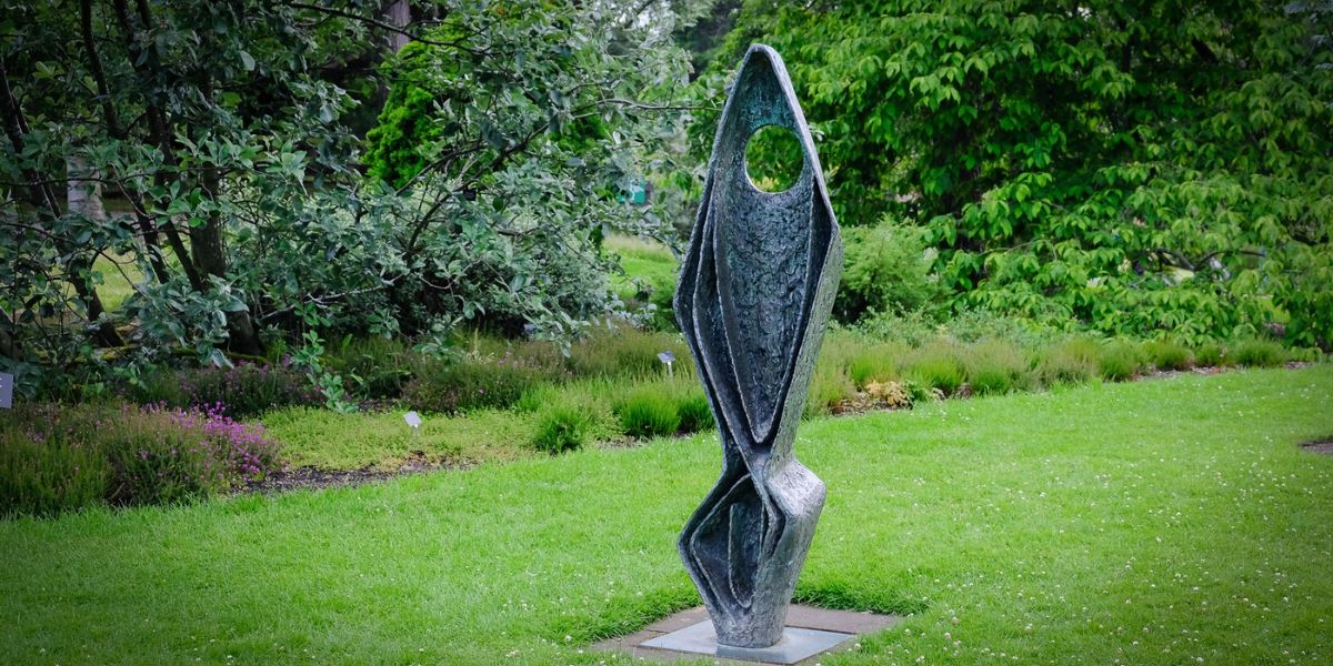 Sculpture in the garden