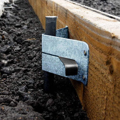 Concrete Road Form for Construction - Bracket, Wedge & Pins - Indoor Outdoors