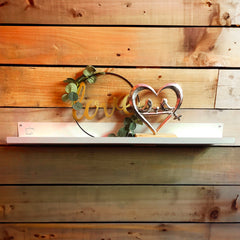 Okunaii Slimline Shelf - Suitable for Picture Frames - Indoor Outdoors