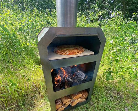 Volcann BBQ and pizza oven in one.