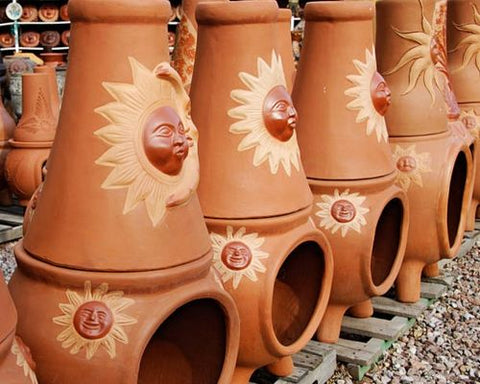 Decorative chimeneas