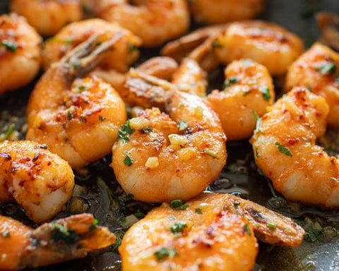 Marinated shrimp