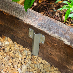 InfiniBracket™ Straight Sleeper Bracket With Stake - Indoor Outdoors