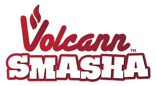 Volcann SMASHA Logo - Portable BBQ & Smashburger Grill