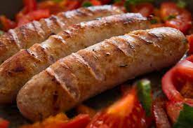 Lovely cooked sausage