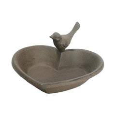 Decorative Cast Iron Bird Bath - Indoor Outdoors