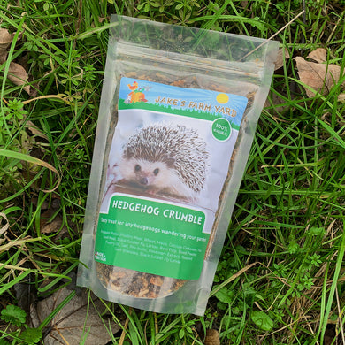 Jake's Farm Yard Hedgehog Crumble (330g Bag) - Indoor Outdoors