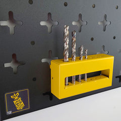 Nukeson Tool Wall - Drill Bit Holder Attachment - Indoor Outdoors