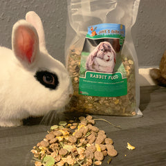 Jake's Farm Yard Rabbit Food (1kg Bag) - Indoor Outdoors