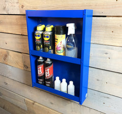 MegaMaxx UK™ Wall Mounted Storage Shelving Cabinet - Indoor Outdoors