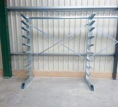 Nukeson Industrial Cantilever Racking, Shelving & Tube Storage (4 Sizes Available) - Indoor Outdoors