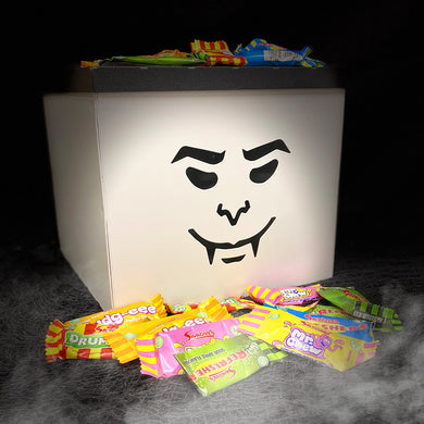 Halloween "Trick or Treat" Dracula Vampire Box